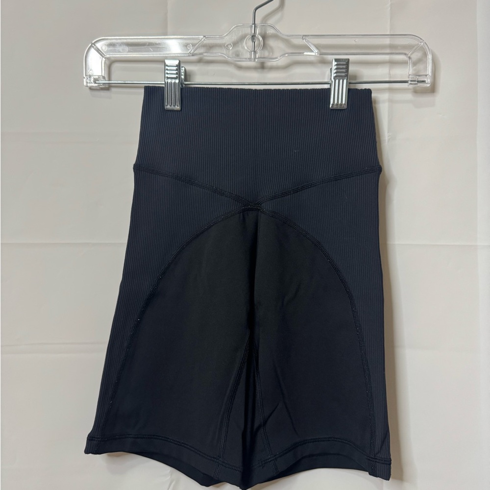 Offline Aerie Black Biker Shorts
